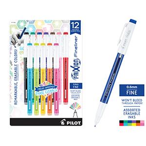 OFFICE SUPPLIES FRIXION FINELINER ERASABLE MARKER PENS Pilot Corporation of America